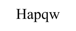 HAPQW trademark