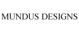 MUNDUS DESIGNS trademark