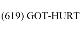 (619) GOT-HURT trademark