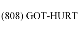 (808) GOT-HURT trademark