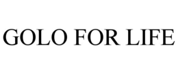 GOLO FOR LIFE trademark