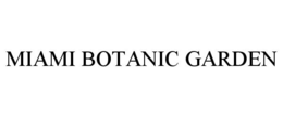 MIAMI BOTANIC GARDEN trademark