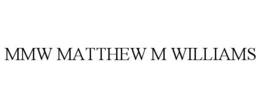 MMW MATTHEW M WILLIAMS trademark