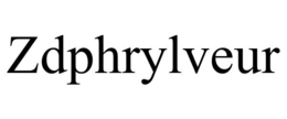 ZDPHRYLVEUR trademark