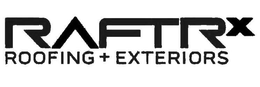 RAFTRX ROOFING + EXTERIORS trademark