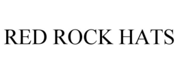 RED ROCK HATS trademark