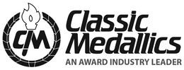 CM CLASSIC MEDALLICS AN AWARD INDUSTRY LEADER trademark