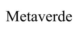 METAVERDE trademark