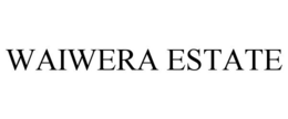WAIWERA ESTATE trademark