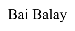 BAI BALAY trademark