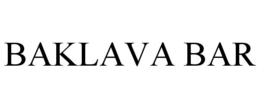 BAKLAVA BAR trademark