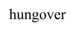 HUNGOVER trademark