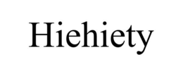 HIEHIETY trademark