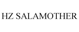 HZ SALAMOTHER trademark