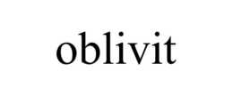OBLIVIT trademark