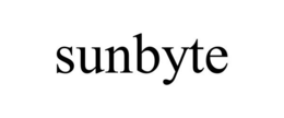 SUNBYTE trademark