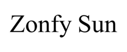 ZONFY SUN trademark
