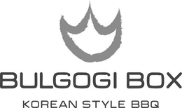 BULGOGI BOX KOREAN STYLE BBQ trademark