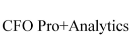 CFO PRO+ANALYTICS trademark
