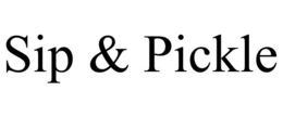 SIP & PICKLE trademark