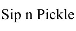 SIP N PICKLE trademark