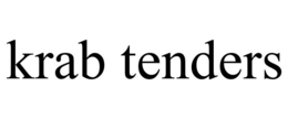 KRAB TENDERS trademark