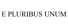 E PLURIBUS UNUM trademark