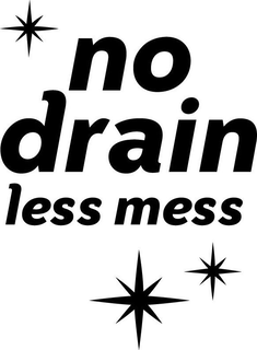 NO DRAIN LESS MESS trademark