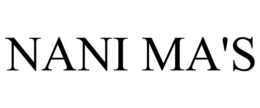 NANI MA'S trademark