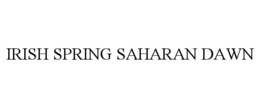 IRISH SPRING SAHARAN DAWN trademark