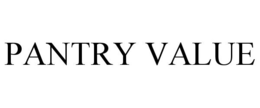 PANTRY VALUE trademark