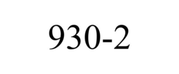 930-2 trademark
