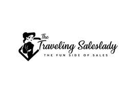 THE TRAVELING SALESLADY THE FUN SIDE OF SALES trademark