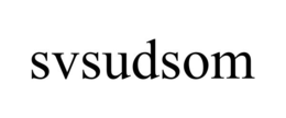 SVSUDSOM trademark