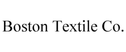 BOSTON TEXTILE CO. trademark