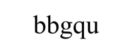 BBGQU trademark