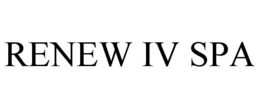 RENEW IV SPA trademark