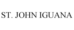 ST. JOHN IGUANA trademark