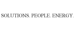 SOLUTIONS. PEOPLE. ENERGY. trademark