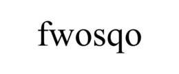 FWOSQO trademark