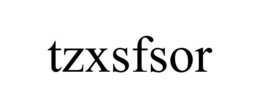 TZXSFSOR trademark