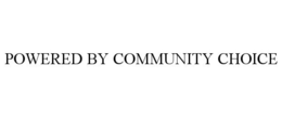 POWERED BY COMMUNITY CHOICE trademark