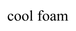 COOL FOAM trademark