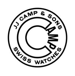 JJ CAMP & SONS CAMP SWISS WATCHES trademark