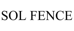 SOL FENCE trademark