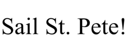SAIL ST. PETE! trademark