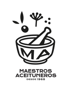 MA MAESTROS ACEITUNEROS DESDE 1968 trademark