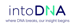 INTODNA WHERE DNA BREAKS, OUR INSIGHT BEGINS trademark