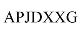 APJDXXG trademark