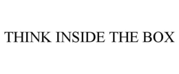 THINK INSIDE THE BOX trademark